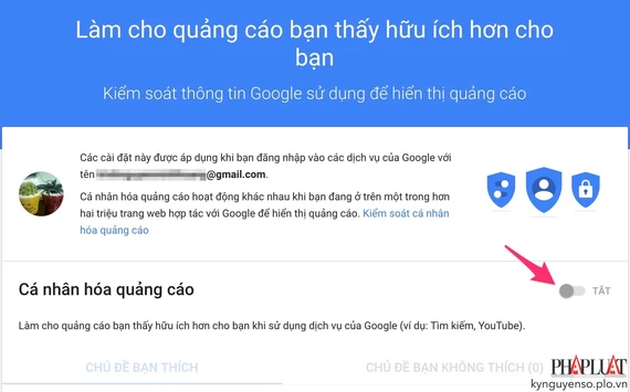 Cách ngăn Google hiển thị quảng cáo khi lướt web