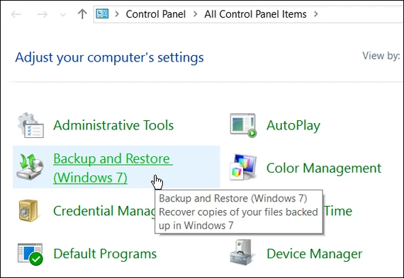 Cách sao lưu toàn bộ dữ liệu trên Windows 10 ảnh 1