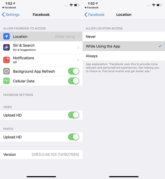 Cách ngăn chặn Facebook theo dõi vị trí của bạn
