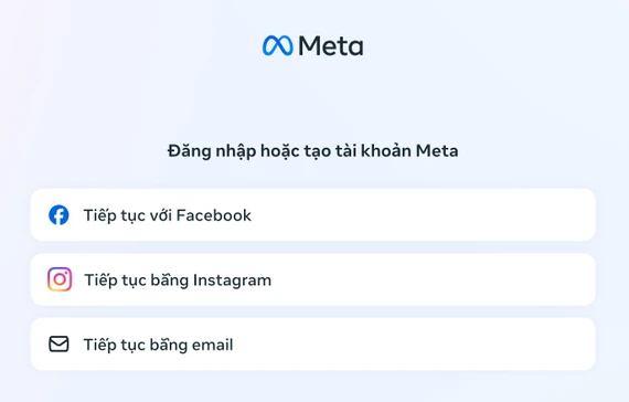 Đăng nhập dịch vụ bằng tài khoản tương ứng. Ảnh: MINH HOÀNG Đăng nhập dịch vụ bằng tài khoản tương ứng. Ảnh: MINH HOÀNG