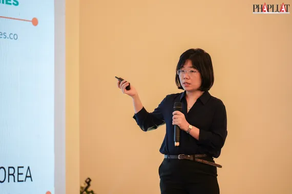 Bà Đào Thị Hồng Lê, Giám đốc Tokyo Tech Lab Việt Nam. Ảnh: TIỂU MINH Bà Đào Thị Hồng Lê, Giám đốc Tokyo Tech Lab Việt Nam. Ảnh: TIỂU MINH