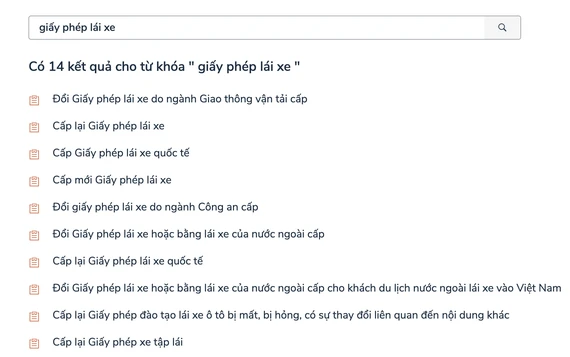 Chọn dịch vụ đổi GPLX tương ứng. Ảnh: MINH HOÀNG Chọn dịch vụ đổi GPLX tương ứng. Ảnh: MINH HOÀNG