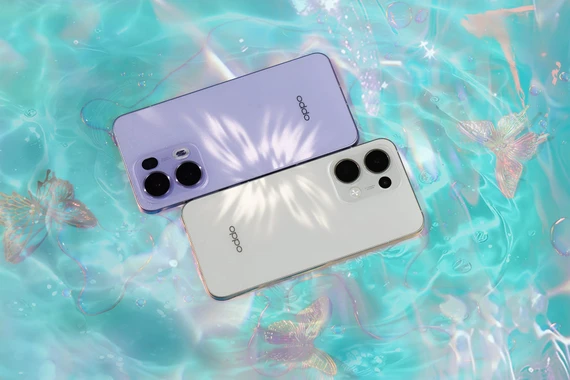 OPPO Reno13 series nổi bật với thiết kế hiệu ứng cánh bướm, cùng các tính năng AI giúp nâng tầm nhiếp ảnh di động.