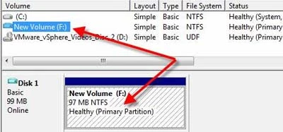 Tạo, cài đặt và đính kèm file VHD ảnh 9 Tạo, cài đặt và đính kèm file VHD ảnh 9