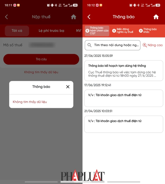 Cách kiểm tra bạn có đang bị nợ thuế hay tạm hoãn xuất cảnh hay không. Ảnh: MINH HOÀNG