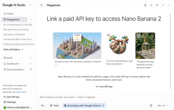 Nano Banana 2 tích hợp trực tiếp với Google Search và dữ liệu theo thời gian thực. Ảnh: TIỂU MINH