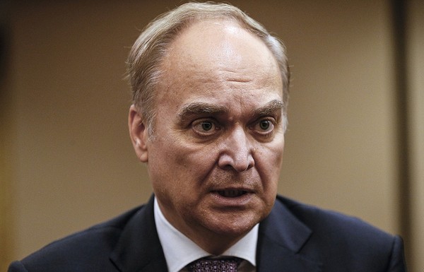 Đại sứ Nga tại Mỹ Anatoly Antonov. Ảnh: TASS