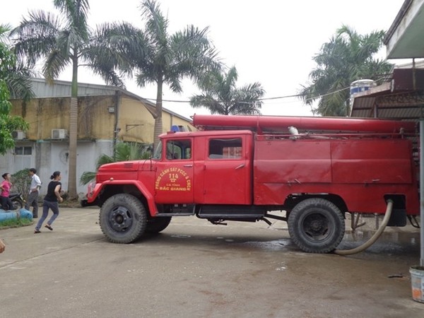 Cháy công ty may ở Bắc Giang, hơn 1.200 người tháo chạy 6 Cháy công ty may ở Bắc Giang, hơn 1.200 người tháo chạy 6