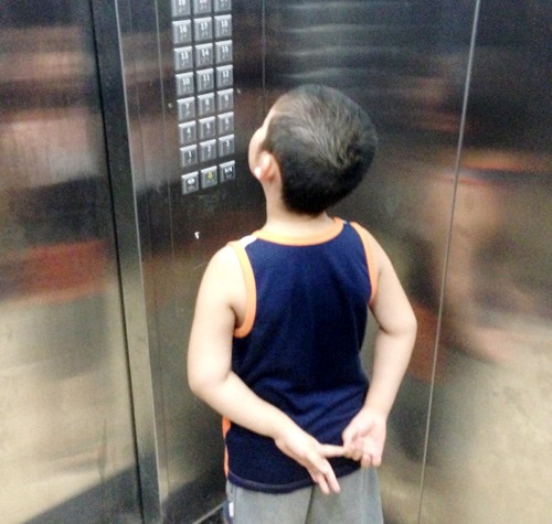 Chỉ ở Hà Nội: Thang máy thành phòng ăn - toilet 1 Chỉ ở Hà Nội: Thang máy thành phòng ăn - toilet 1