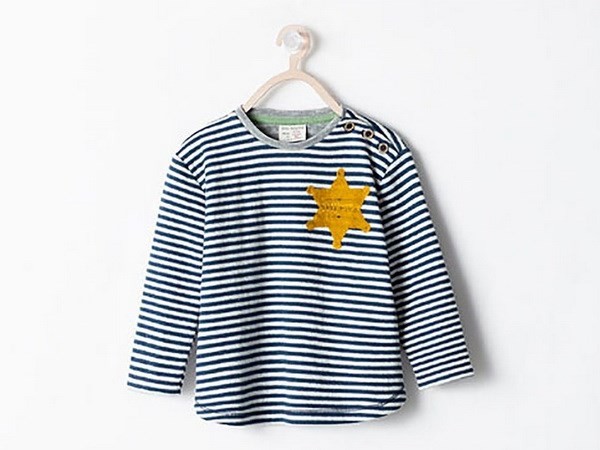 Zara phải xin lỗi vì áo trẻ em gợi nhớ đến nạn nhân phátxít