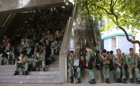 Biểu tình tại Hong Kong hạ nhiệt