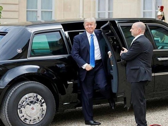 Biết gì về chiếc 'Quái thú' 370 tỉ đồng của Tổng thống Trump?