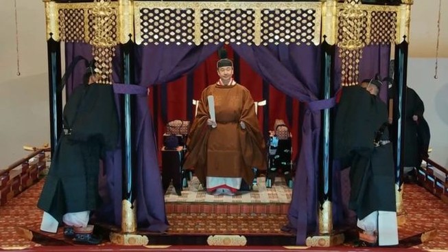 Toàn cảnh đăng quang của Nhật hoàng Naruhito