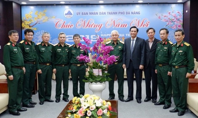Tổng cục II Bộ Quốc phòng chúc Tết lãnh đạo Đà Nẵng