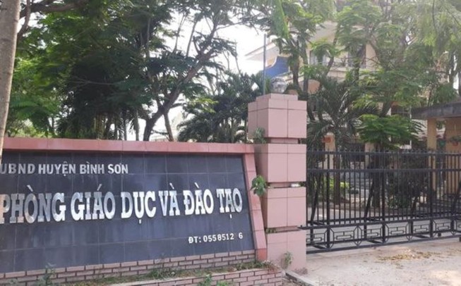 Quảng Ngãi: Phòng giáo dục thu tiền giáo viên sai 12 năm