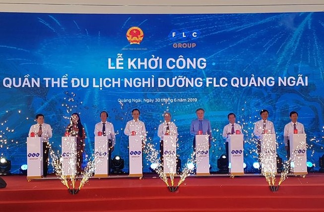 FLC khởi công quần thể du lịch 11.000 tỉ đồng ở Quảng Ngãi