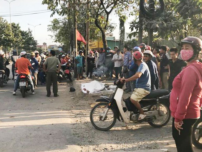 Bị tàu tông tử vong vì cố vượt rào chắn ở Biên Hòa