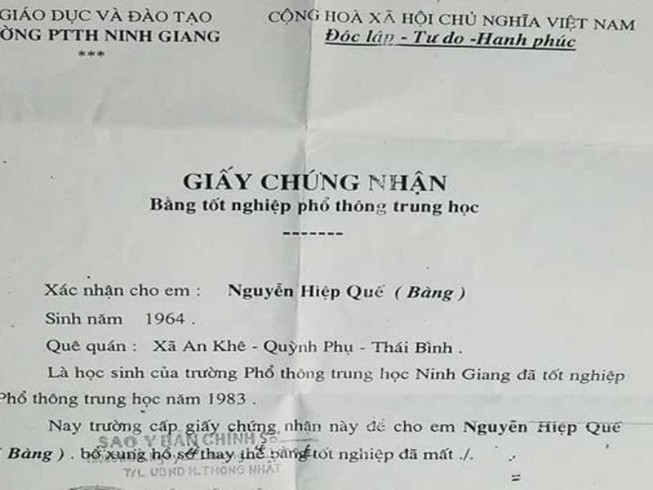 Đồng Nai: Đề nghị khai trừ đảng 1 nguyên trưởng phòng