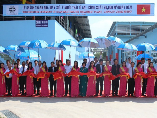 Nhà máy xử lý nước 115 triệu USD chính thức hoạt động