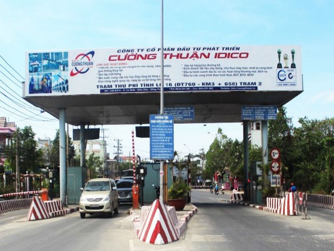 Một trạm BOT ở Đồng Nai dừng thu phí