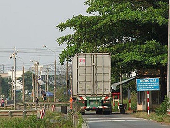 Dừng hoạt động trạm cân Dầu Giây