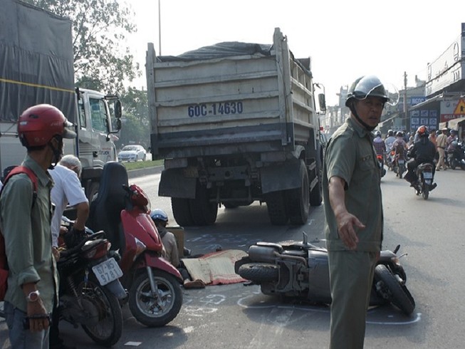 Nữ công nhân ở Biên Hòa chết thảm trên đường đi làm