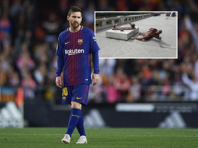 Đau lòng Messi bị phá nát ‘đôi chân’