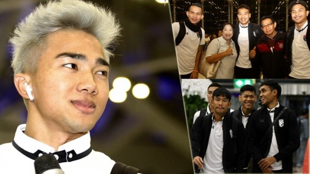 Messi Thái nhuộm tóc cho hên, lên máy bay sang UAE