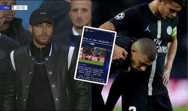 Neymar bị treo giò 3 trận vòng bảng Champions League mùa tới