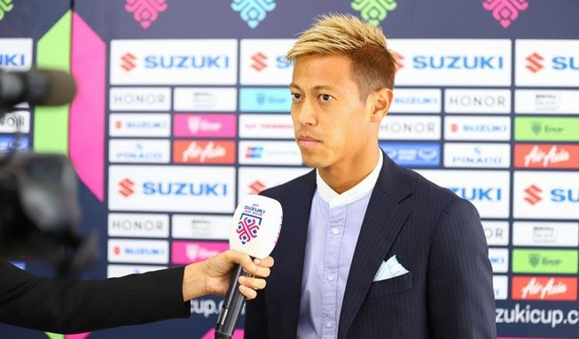 Honda dẫn dắt Campuchia đá vòng loại World Cup 2022