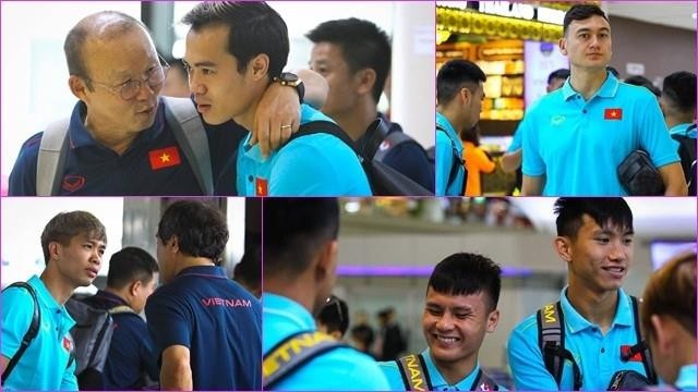 Văn Lâm đã hội quân cùng tuyển Việt Nam