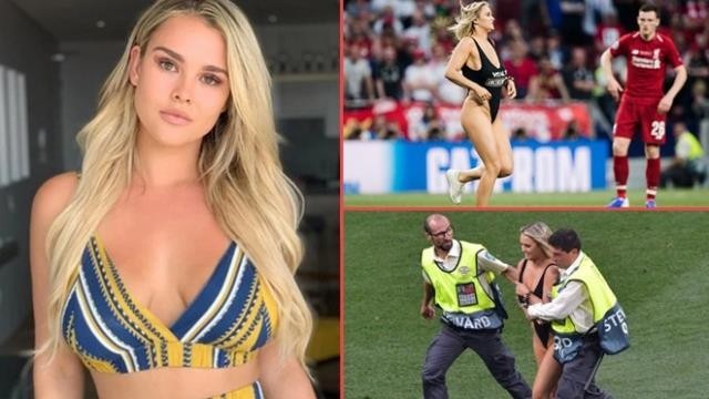 Nhiều cầu thủ Liverpool tán tỉnh 'cô gái nóng' ở chung kết C1
