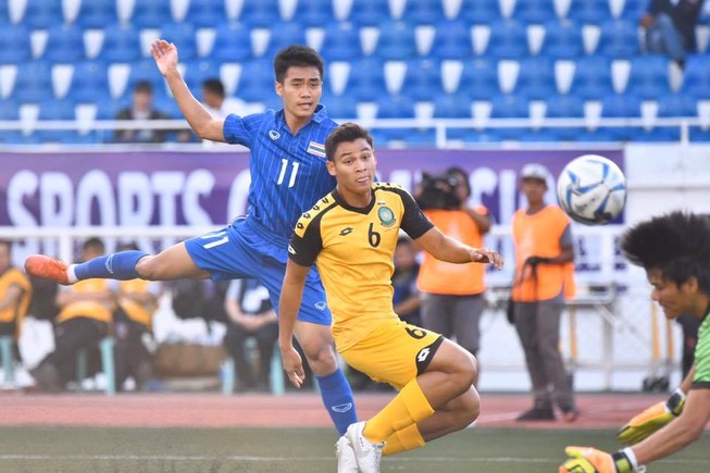 U-22 Thái Lan chạy đua bàn thắng quyết liệt với Việt Nam