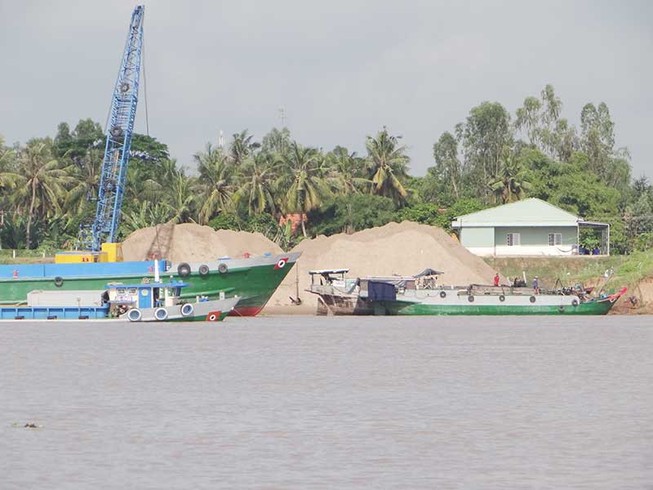 Giải bài toán cát xây dựng cho TP.HCM