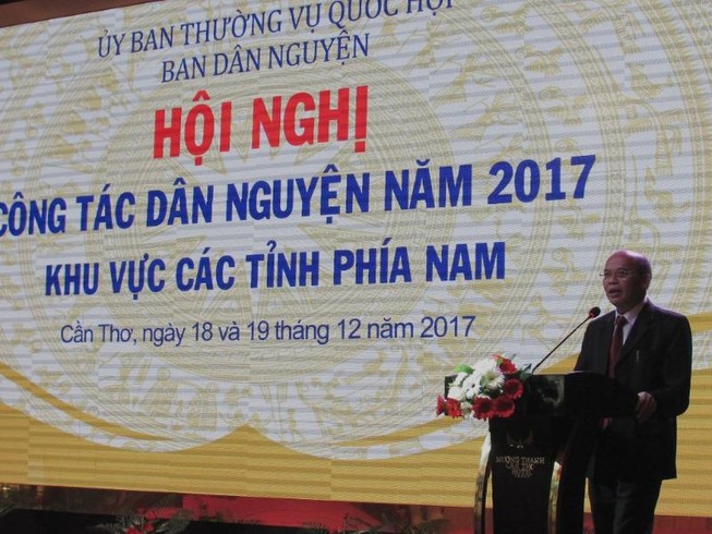 Hoạt động tiếp xúc cử tri còn một số hạn chế nhất định