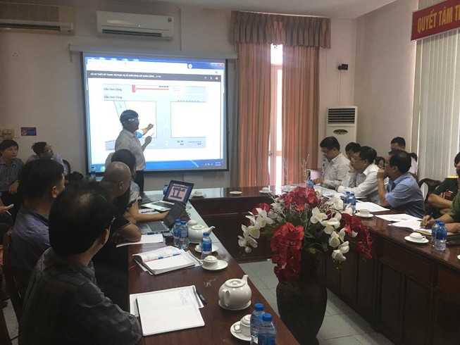 Sắp khánh thành cầu Vàm Cống