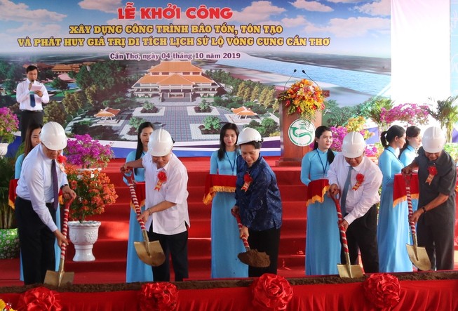 Chủ tịch Quốc hội dự lễ khởi công Di tích lịch sử Lộ Vòng Cung