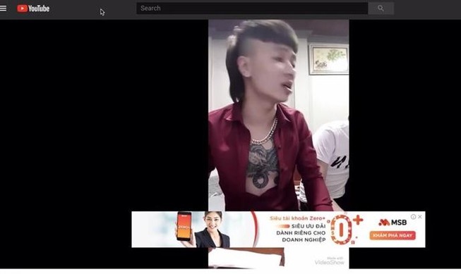 1 ngân hàng rút quảng cáo siêu ưu đãi trên video Khá 'bảnh'