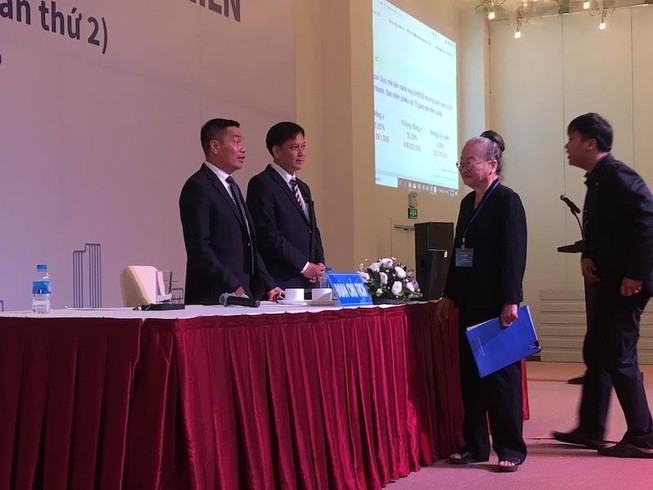 Đại hội cổ đông Eximbank đột ngột bị hủy giữa chừng