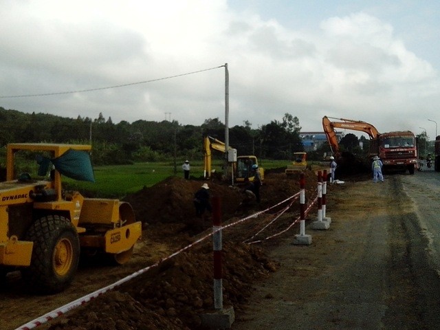 Thay nhà thầu thi công mở rộng quốc lộ 1 qua Phú Yên