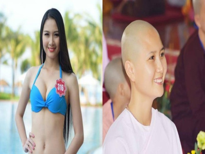 Người đẹp Hoa hậu Việt Nam 2014 xuất gia ở tuổi 24