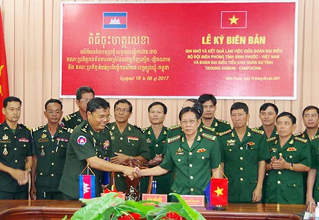 Bình Phước và tỉnh Tbong Khmum hợp tác chống tội phạm