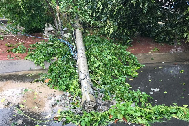 Tây Nguyên đang hứng bão số 12