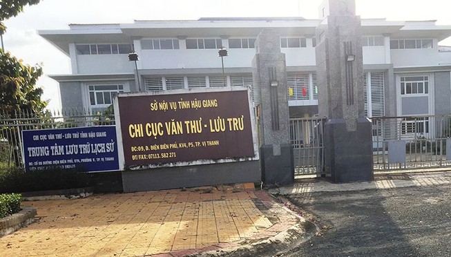 Thanh tra Hậu Giang vào cuộc vụ Chi cục Văn thư-Lưu trữ