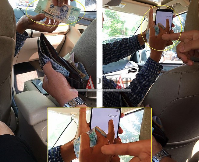 Tài xế taxi dù thừa nhận tráo tờ 500.000 đồng của khách