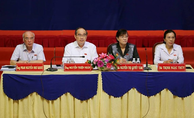Bí thư Nguyễn Thiện Nhân cam kết xử lý sai phạm Thủ Thiêm