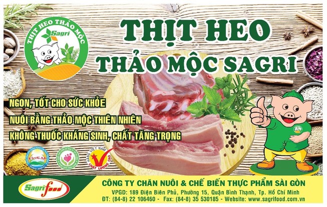 Sagrifood cung cấp chuỗi thịt sạch, an toàn