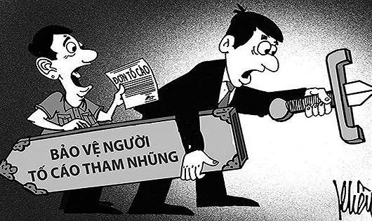 Bị cách chức nếu không bảo vệ người tố cáo