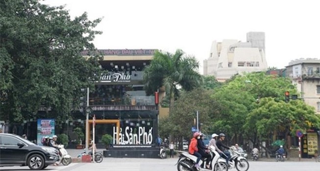Hà Nội ra 'tối hậu thư' với nhà hàng lấn mương Phan Kế Bính