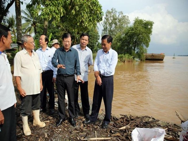 Lũ đầu nguồn ĐBSCL bất thường hơn mọi năm